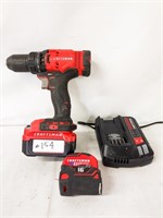 Craftsman Drill, Tape Measure, Charger and Battery