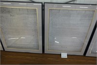 ARTCLES OF THE CONSTITUTION, SET OF FIVE