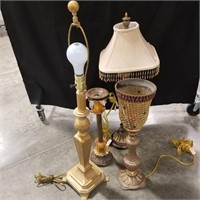 Contents of Shelf: Lamps Plus