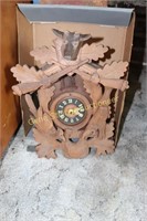 Wooden Cow Clock