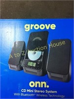 GROOVE ON CD MINI STEREO SYSTEM