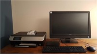 22" DELL ALL-IN-ONE COMPUTER + HP PRINTER +