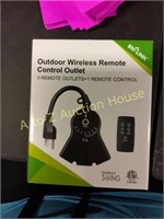 OUTDOOR WIRELESS REMOTE OUTLET