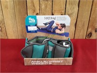 Go Time Gear Teal & Grey 5 Lb Ankle/Wrist Weights