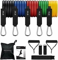 TOPELEK Resistance Exercise Bands Set, R