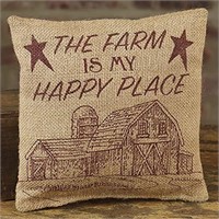 Small throw pillow 8 by 8 inch