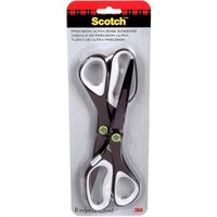 Sealed scotch precision ultra edge scissors, 2 pcs