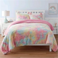 Mainstays Kids' Sweetie Plush Comforter Set Twin