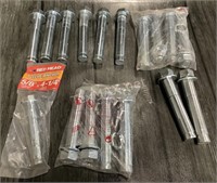 Lot of Assorted Sleeve Anchors