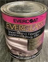 (1) 0.8 Qt Can of Everglass Body Filler