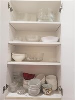 All the Glassware in this cupboard