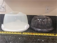 2 Cake Platters