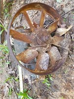 Antique Pulley Assembly