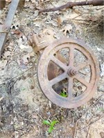 Antique Pulley Assembly