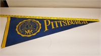 Vintage University of Pittsburgh Pennant