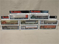 8 DIE CAST TRACTOR & TRAILERS: