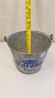 Corona Beer Galvanized Bucket