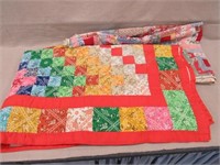 2 VINTAGE QUILTS: