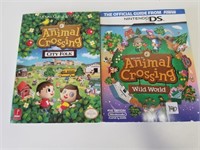 (2) Strategy Guide Animal Crossing City Folk,