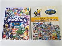 (2) Pokemon Pokedex (one is hard cover)