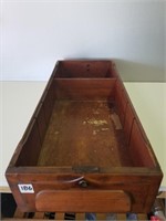 Antique Wood Drawer 10 3/4" x 25" x 5"