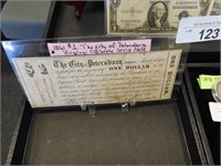 1861 VIRGINIA $1 SCRIPT NOTE