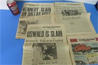 Kennedy Assasination Newspapers Oswald More