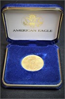 2000 1/2oz U.S. .999 Gold Eagle Coin