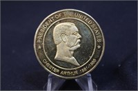 Chester Arthur Medal (Toned)