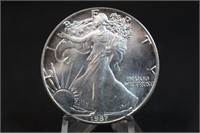 1987 1oz .999 United States Silver Eagle