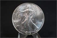 2002 1oz .999 United States Silver Eagle