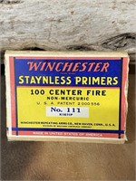 Vintage Winchester Stainless Primers Sealed