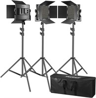 3 Packs 660 LED Video Light Photography  Kit