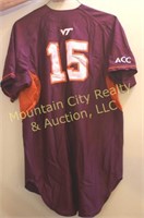 Game Worn Nike Maroon Jersey - # 15 - size 46