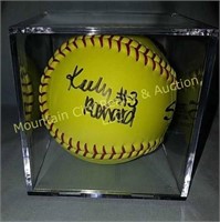 Autographed VT Softball - #3 - Keely Rochard