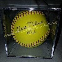 Autographed VT Softball - #12 - Alexa Milius