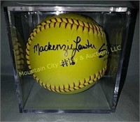 Autographed VT Softball - #18 - Mackenzie Lawter