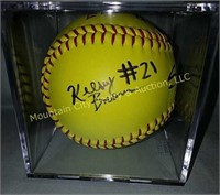 Autographed VT Softball - #21 - Kelsey Brown