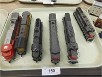 LOT OF HO SCALE TRAIN ENGINES