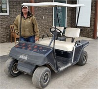 EZ Go Golf Cart w/ Auto Charger- electric