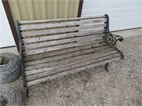 bench, one slat as is