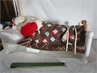 Sleeping Snoring Santa- Does have a stain