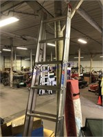 WERNER 16' ALUMINUM EXTENSION LADDER, 200# MAX WT