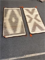 Pair Southwest rugs