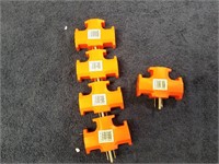 (5) 3-way plugs