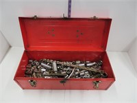 tool box with sockets