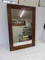 old mirror, 24" X 16"