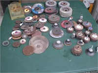 Sanding Wheels, Metal, Brushes