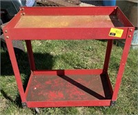 Red tool cart