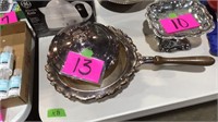 Silver plated dish